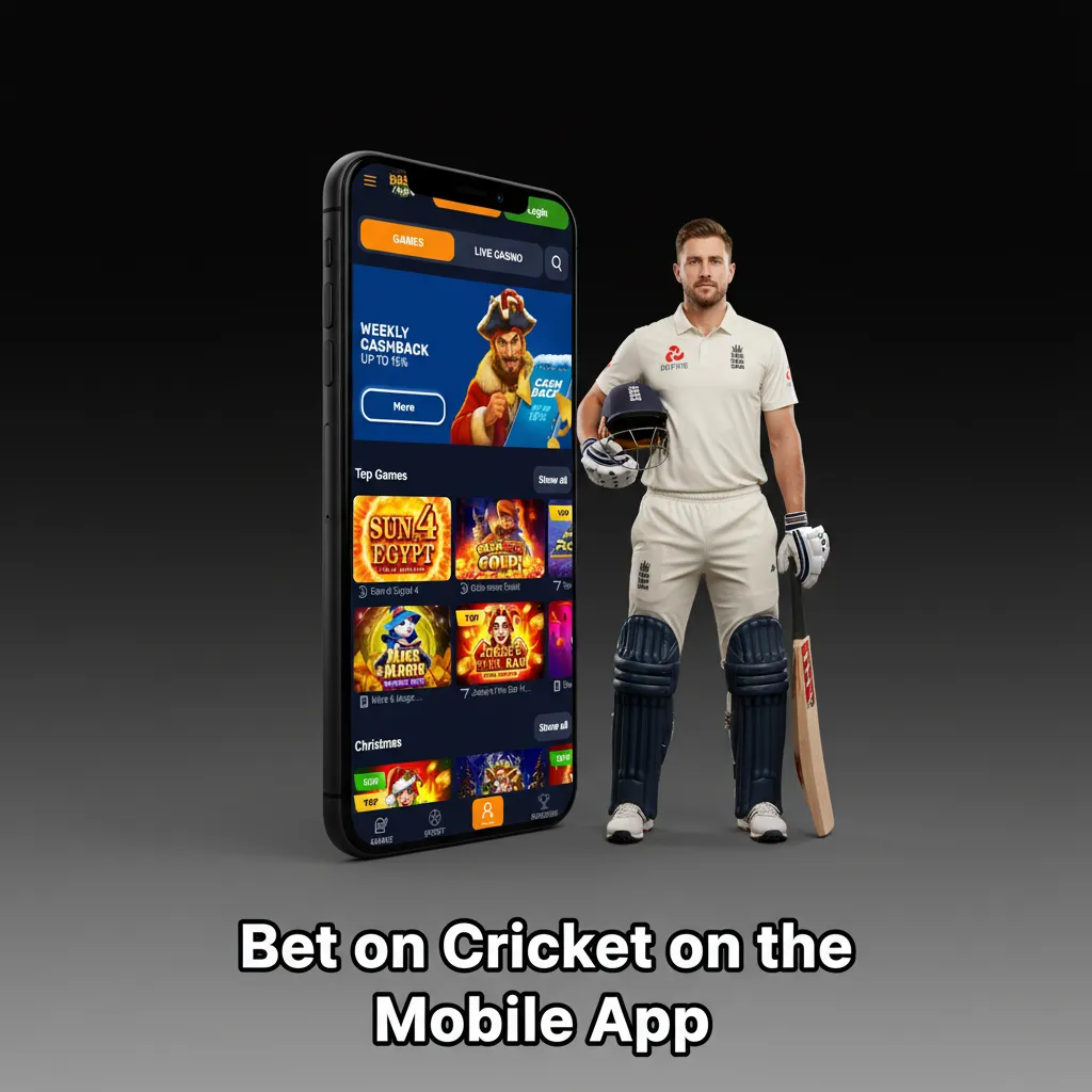 Two phones showing Basswin cricket betting app: live odds, betslip, Pre-Match and Live tabs, cash out, and alerts.