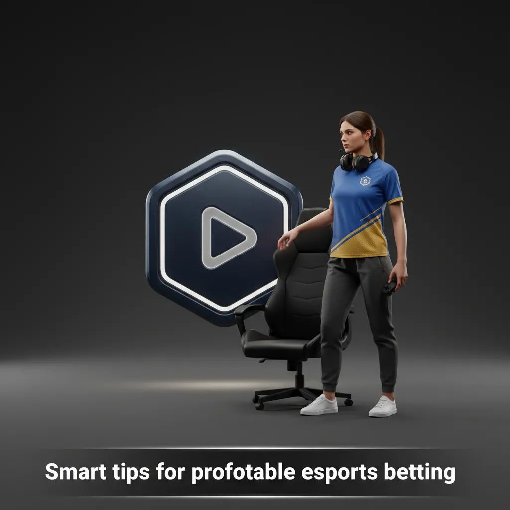 Infographic: Smart esports betting tips—bankroll units, research, vetoes/drafts, odds value, avoid tilt.