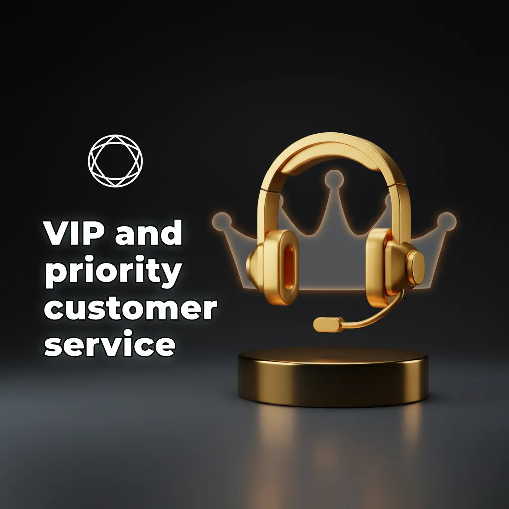 VIP and priority customer service: faster queues, dedicated contact, with chat, email and phone; 24/7 chat and email