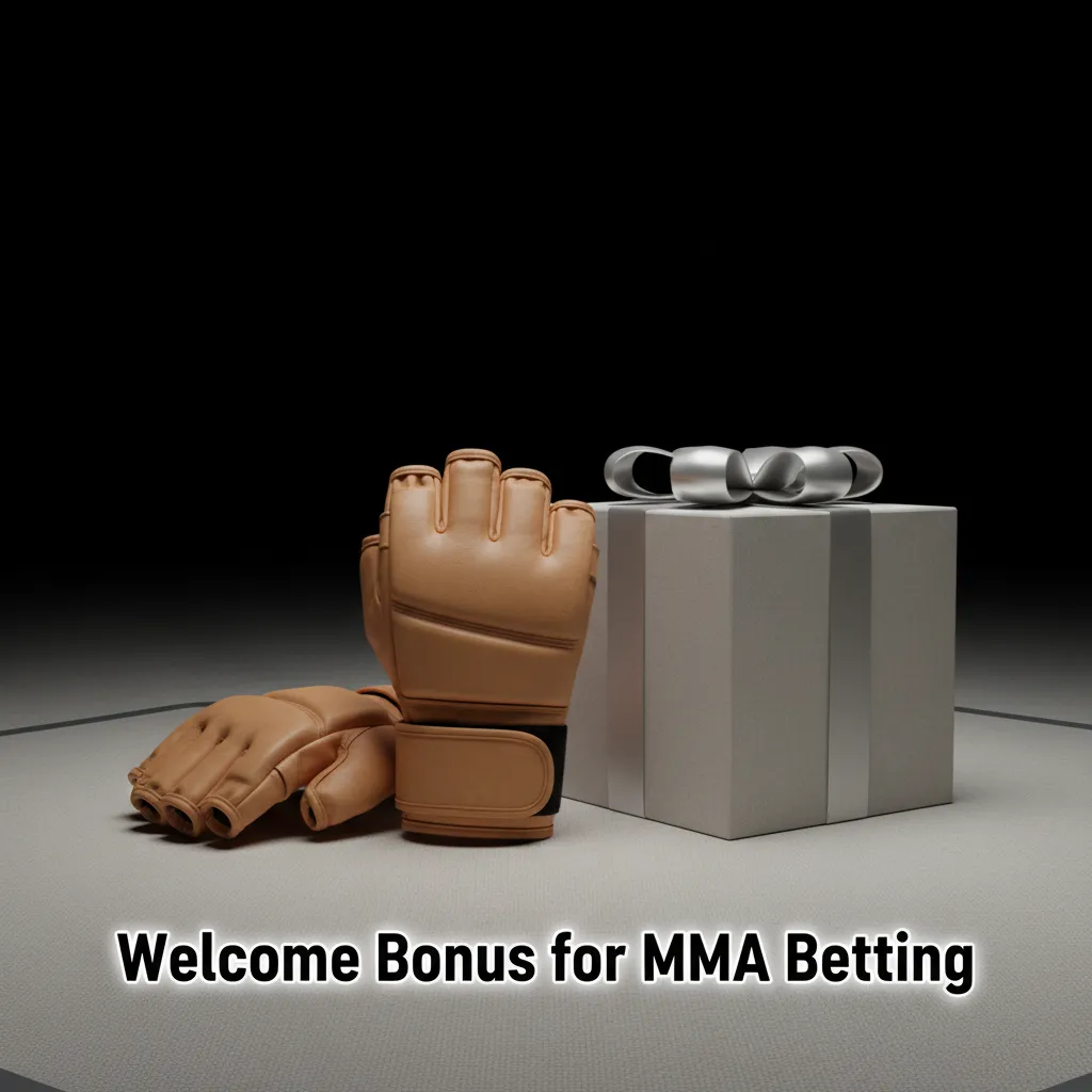 Welcome Bonus for MMA Betting banner—new customers, qualifying first bet, min odds, T&Cs apply; bet responsibly, 18+.