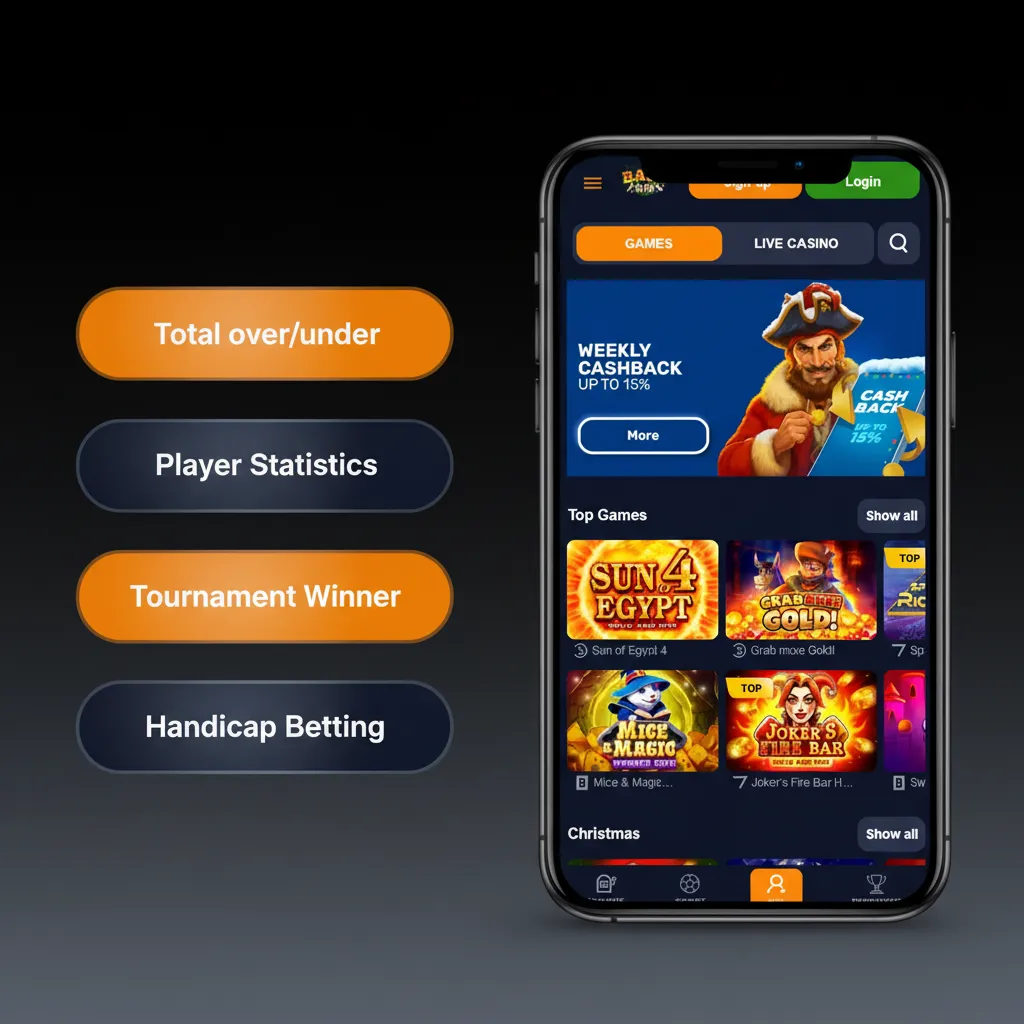 Infographic for Basswin bet types: Single, Double, Treble, Accumulator, Each-Way, with brief risk and payout notes.