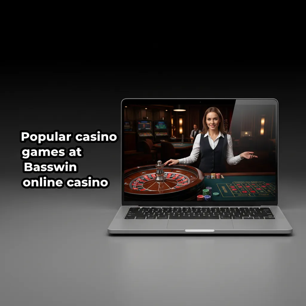 Popular Basswin online casino games: Book of Dead, Starburst, Big Bass Bonanza, Gonzo's Quest, roulette and blackjack.