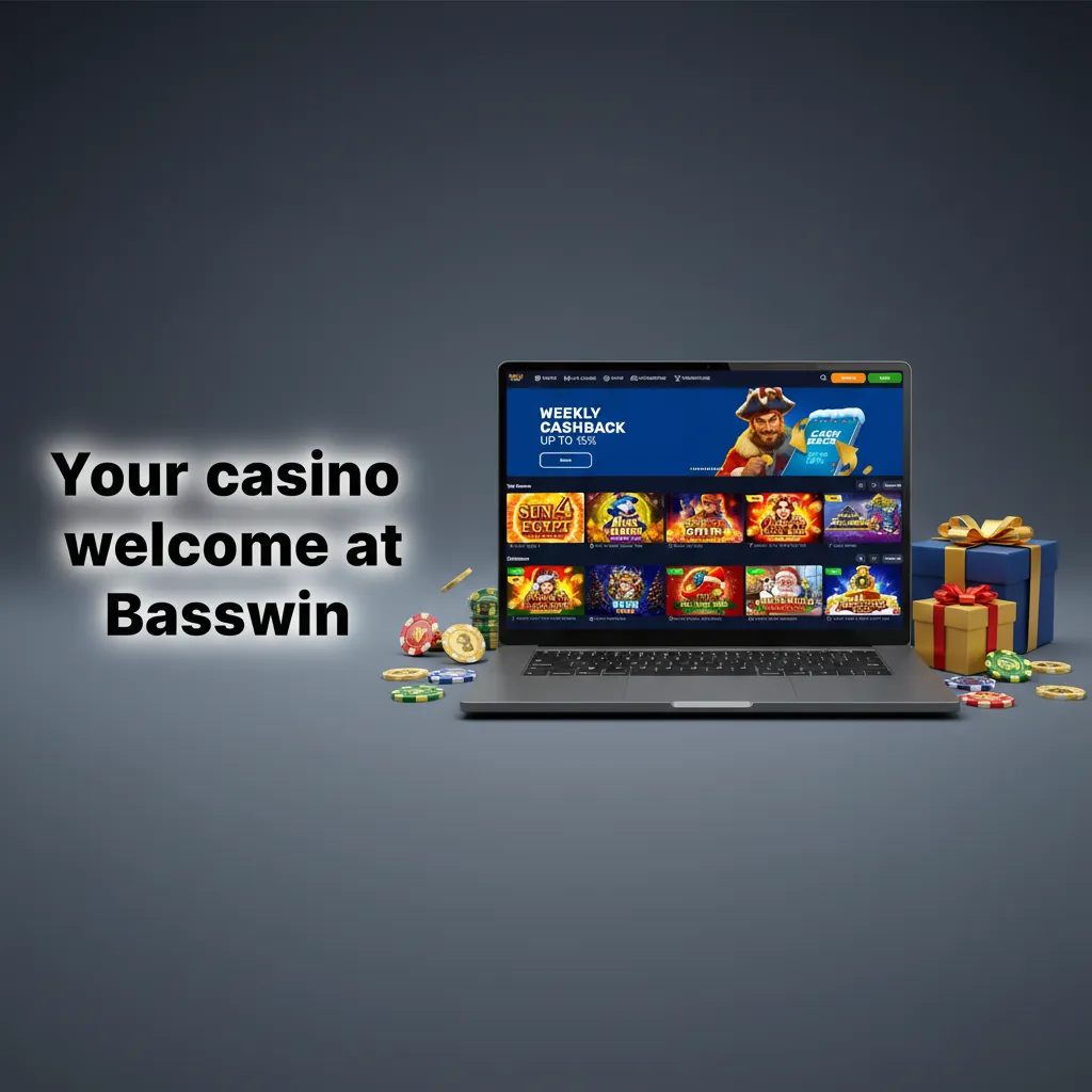 Basswin welcome offer: pick 100%+100 FS, 150%+125 FS, or 200%+150 FS; wagering applies; max bet £5; 18+.
