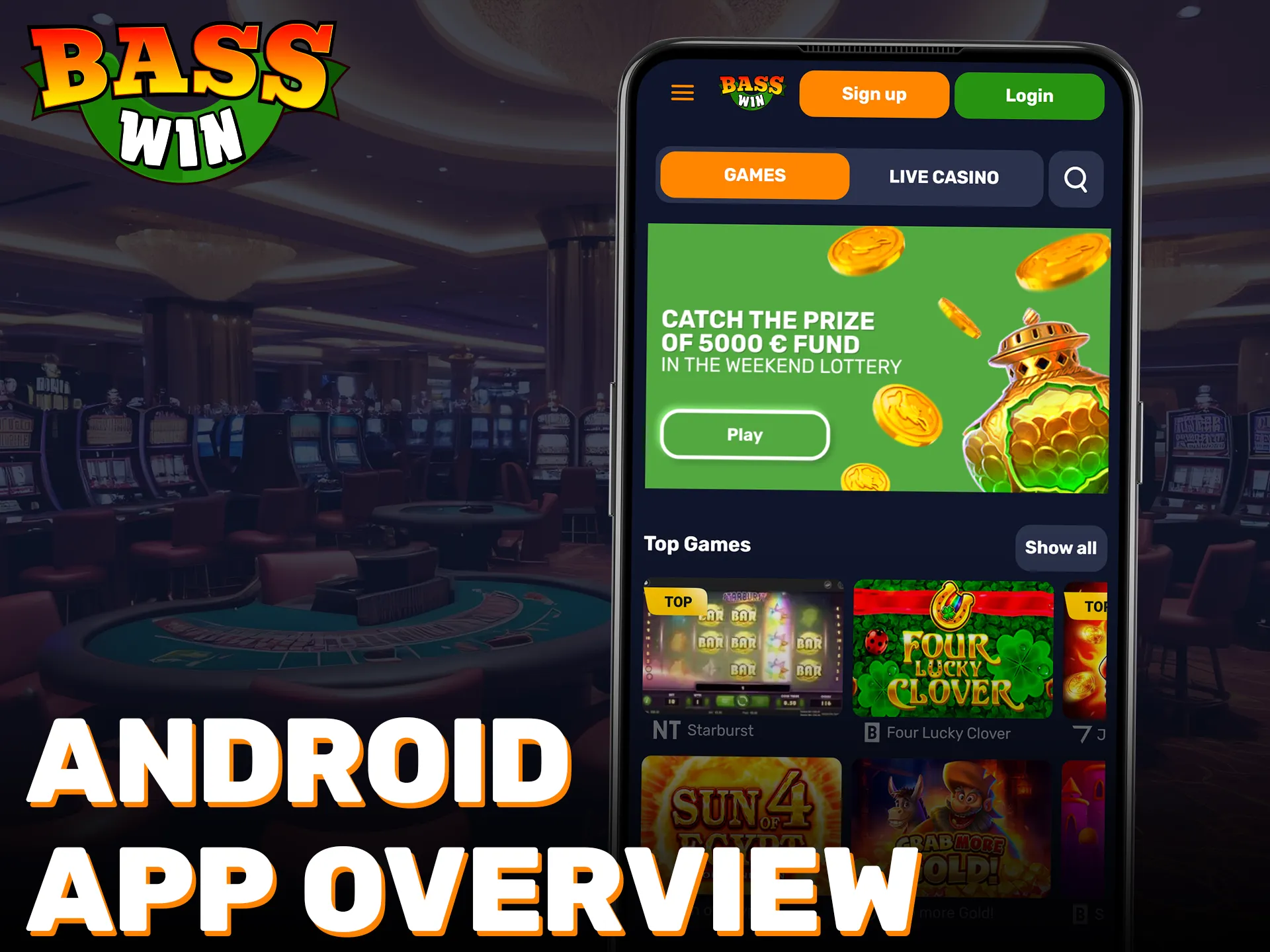 Read a detailed Basswin app overview to understand all mobile features.