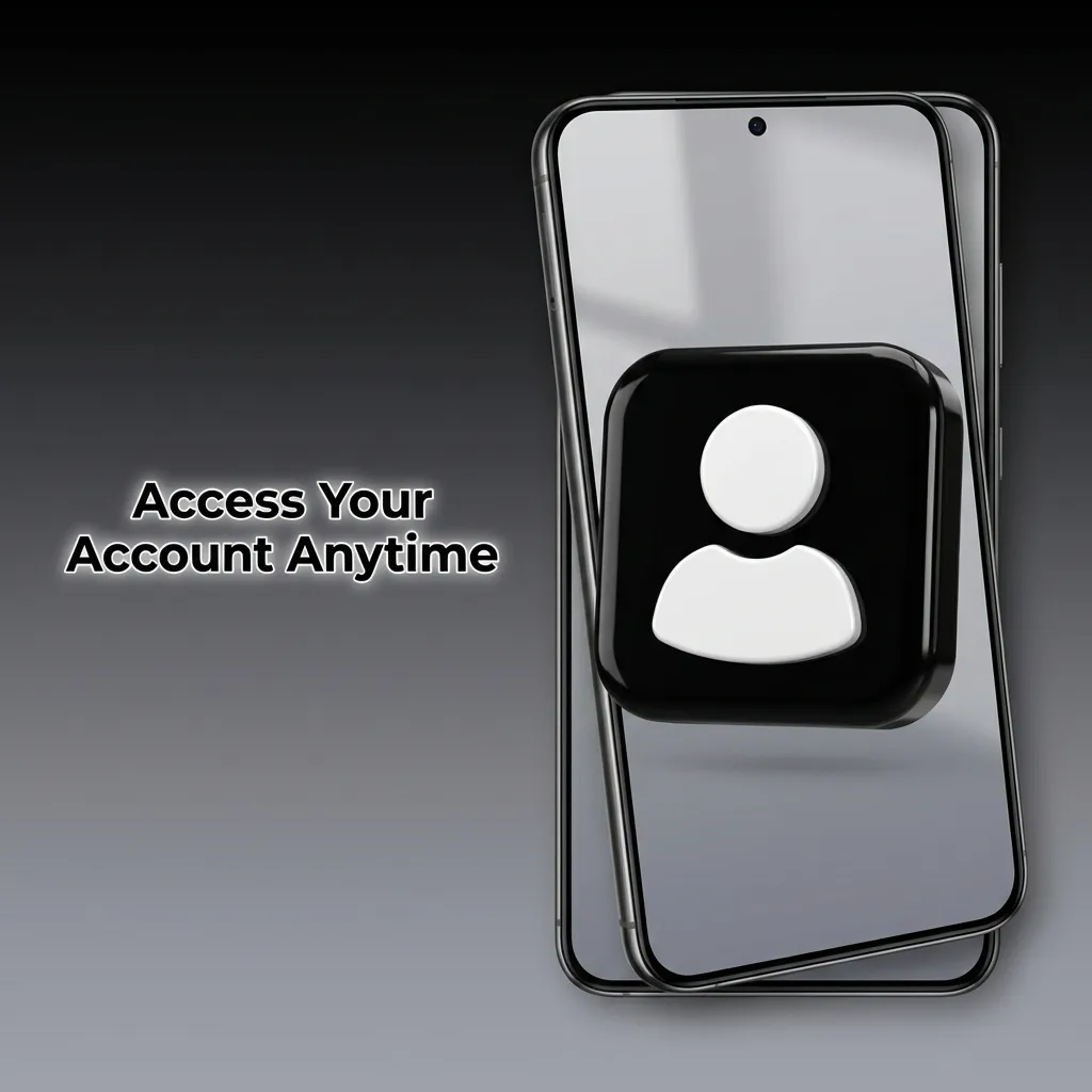 User logging into account on website with secure credentials and two-factor authentication enabled
