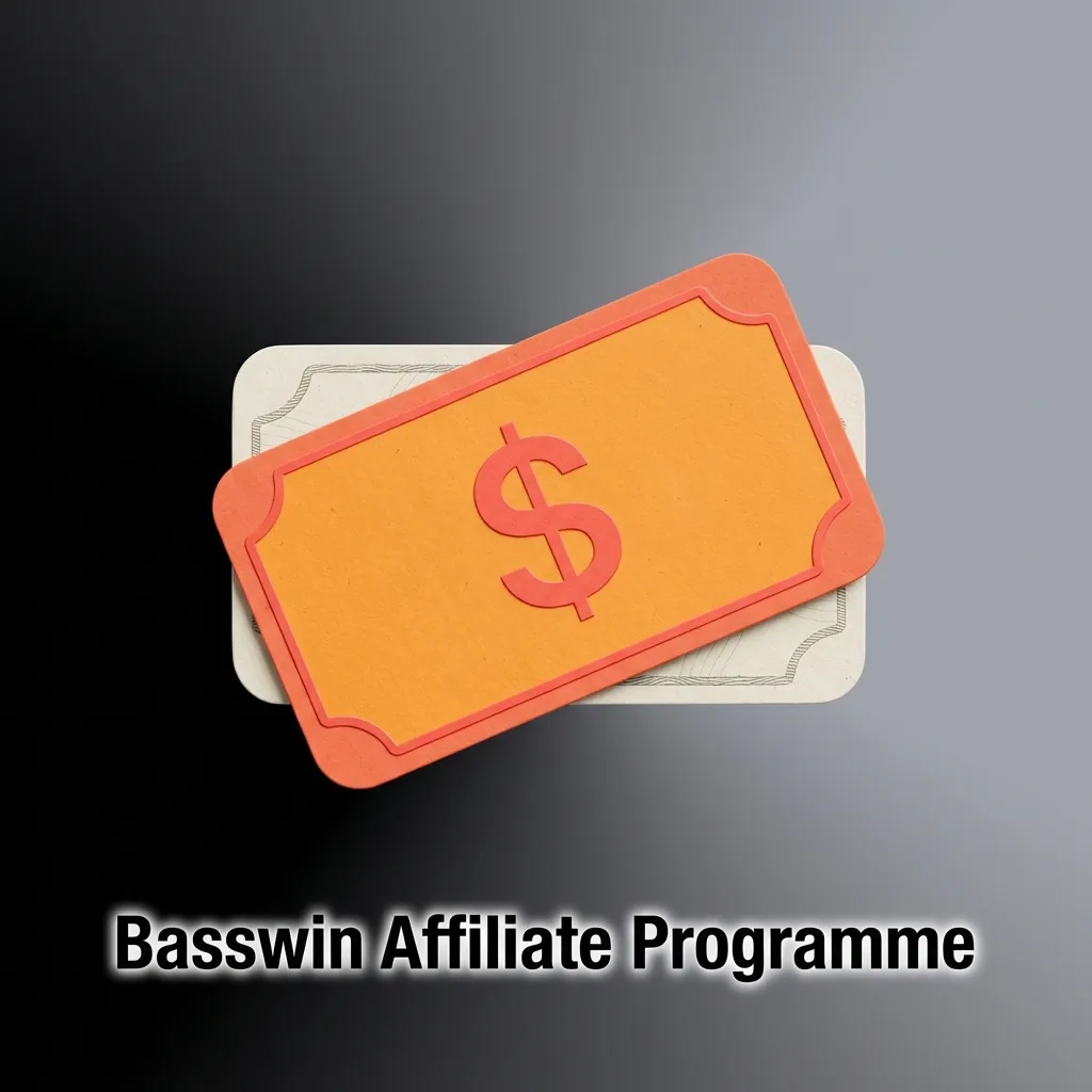 Basswin affiliate programme dashboard showing commission structures, payment models, and referral tracking tools
