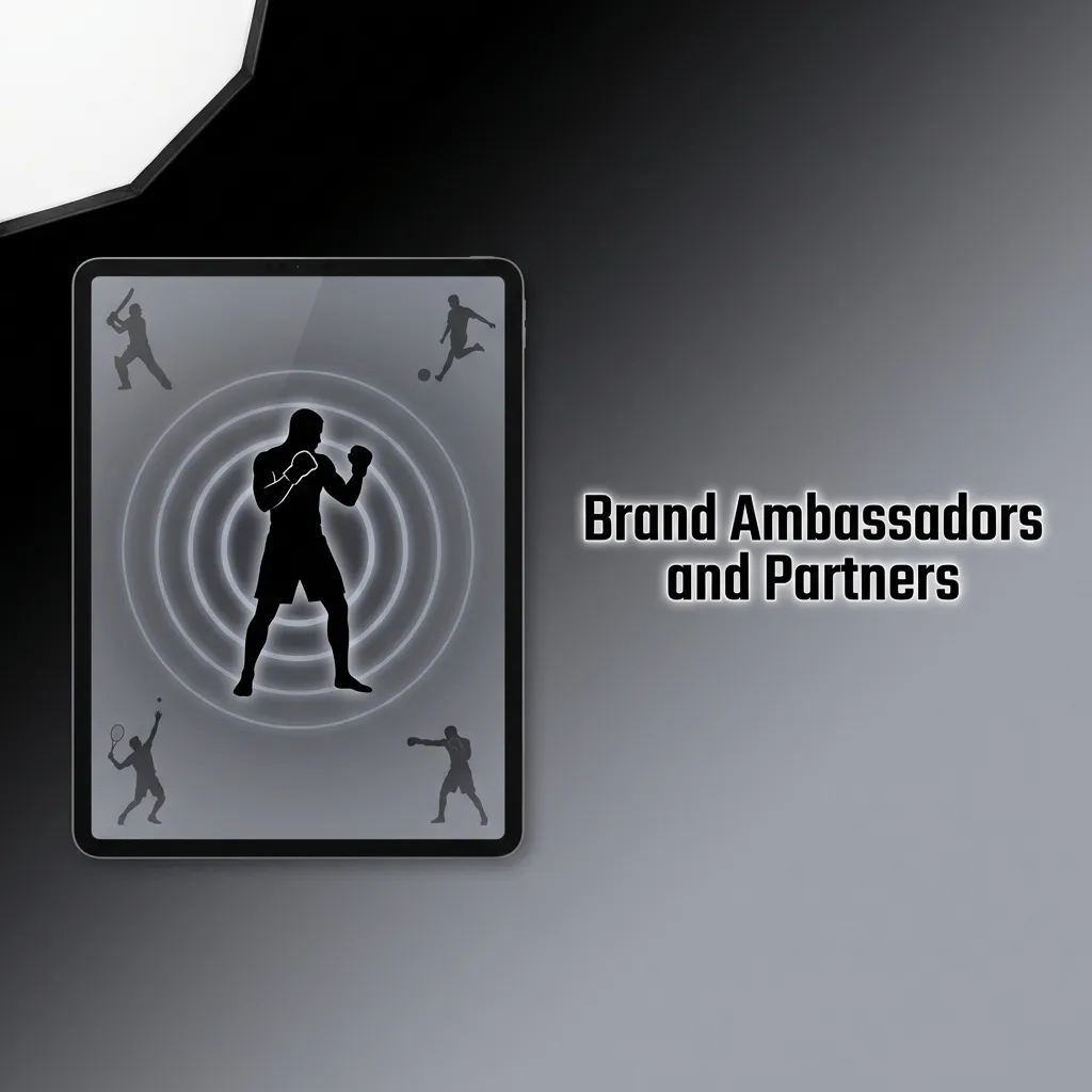 Basswin brand partnerships page showing no current ambassadors announced in UK market with potential for future deals