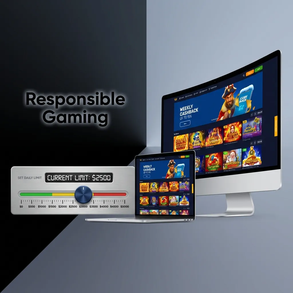 Basswin responsible gaming tools including deposit limits, time reminders, self-exclusion, and support resource links