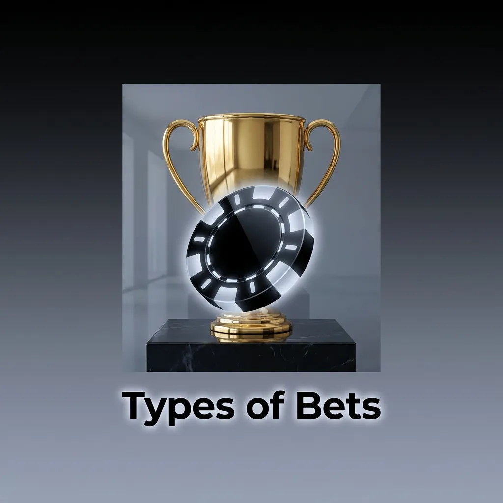 Diagram showing three betting types: Single bets on one event, Express combining multiple bets, and System covering combinations.