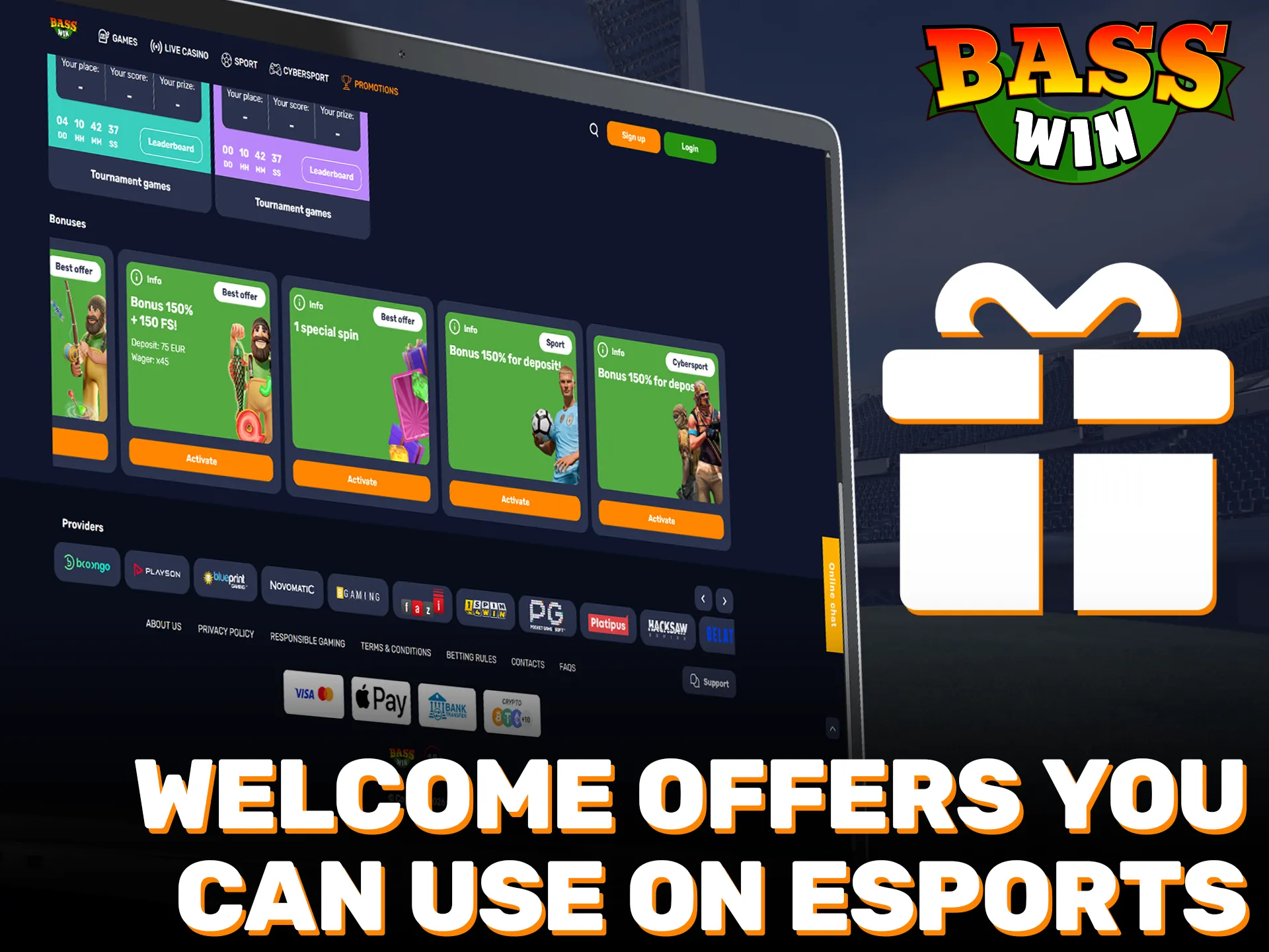 Use your Basswin welcome offers to bet on top esports.