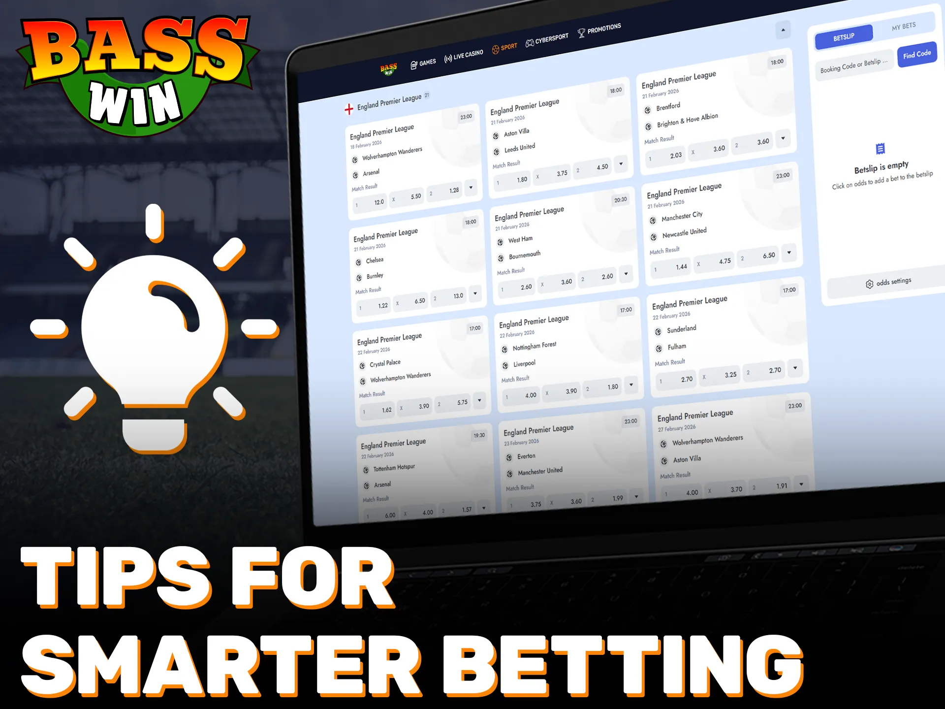 Use smart football betting tips to improve your Basswin experience.