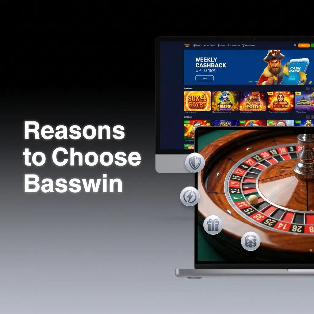 Basswin platform highlights: sports betting, casino games, crypto payments, tiered bonuses, mobile apps, and 24/7 support