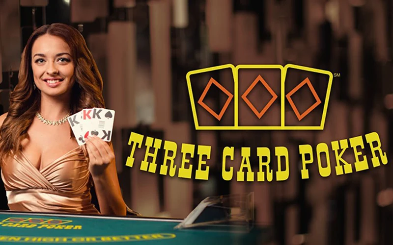 Test your skills in the Three Card Poker live game at Basswin.